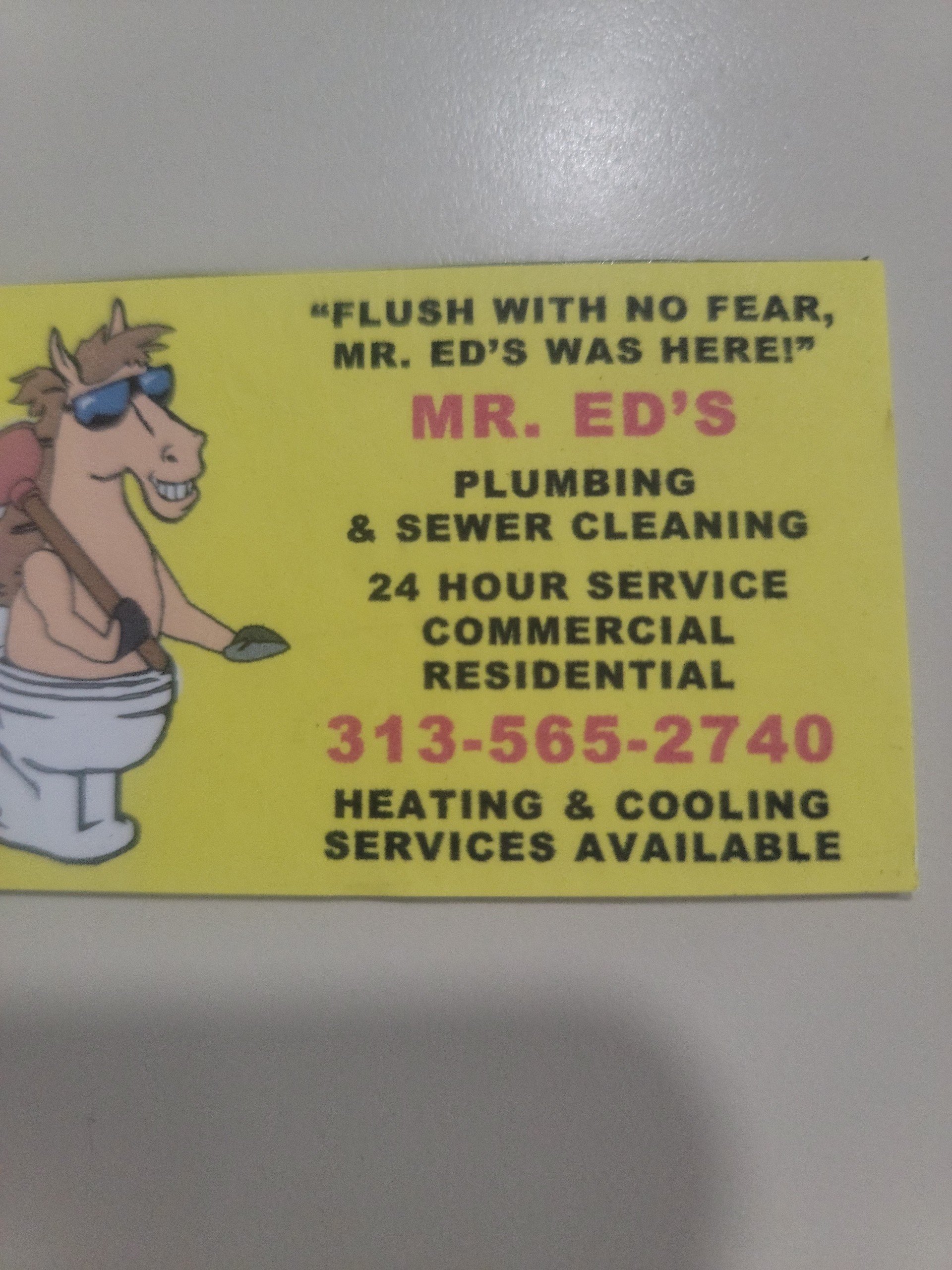Avatar for Mr Ed's Sewer Cleaning
