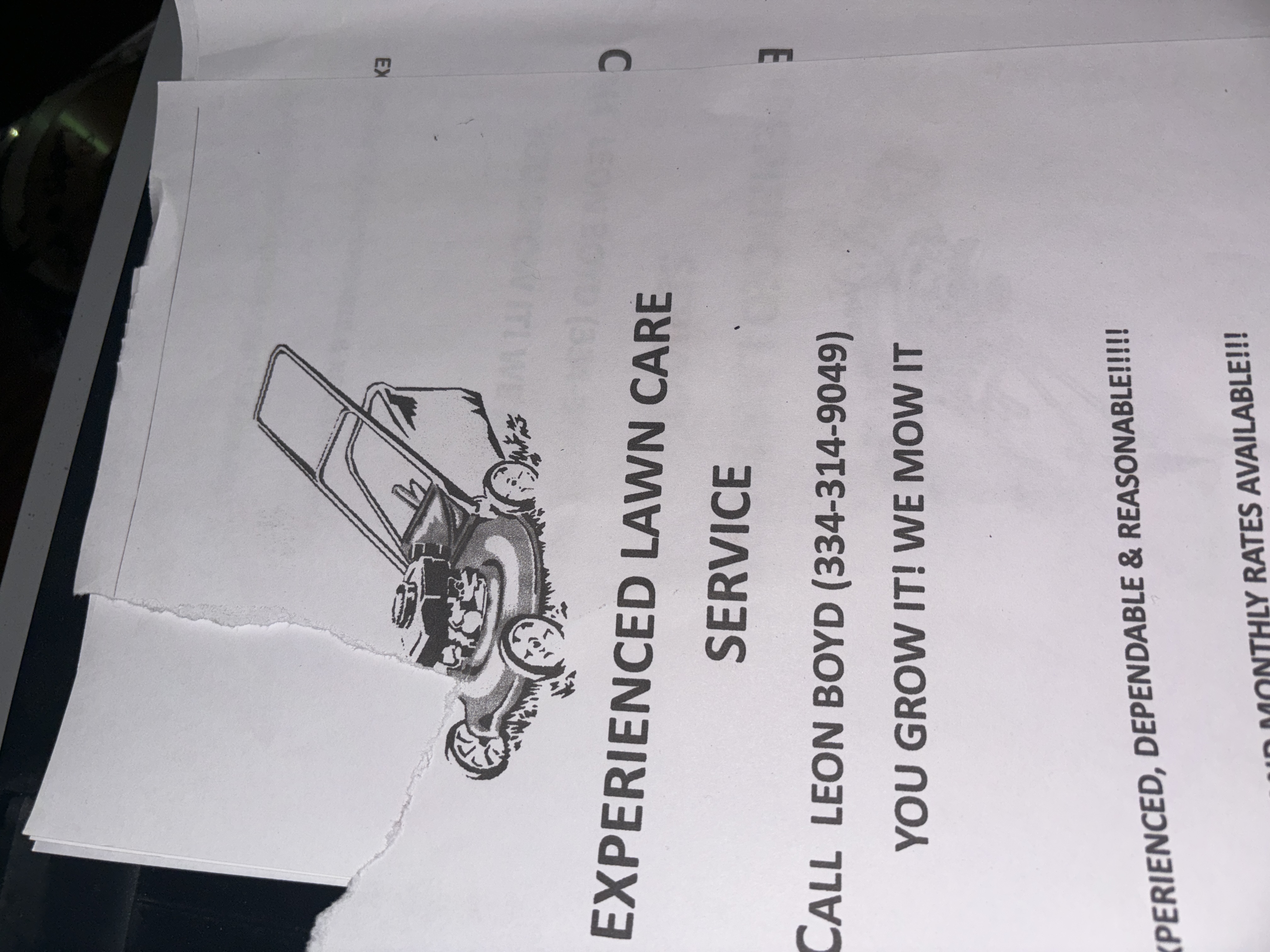 Avatar for Devonta lawn service