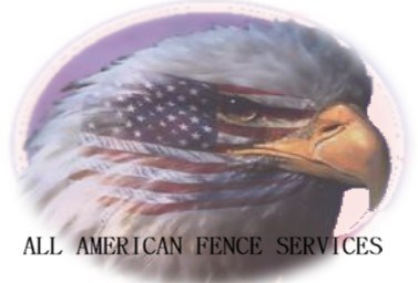 Logo for All American Fence Services
