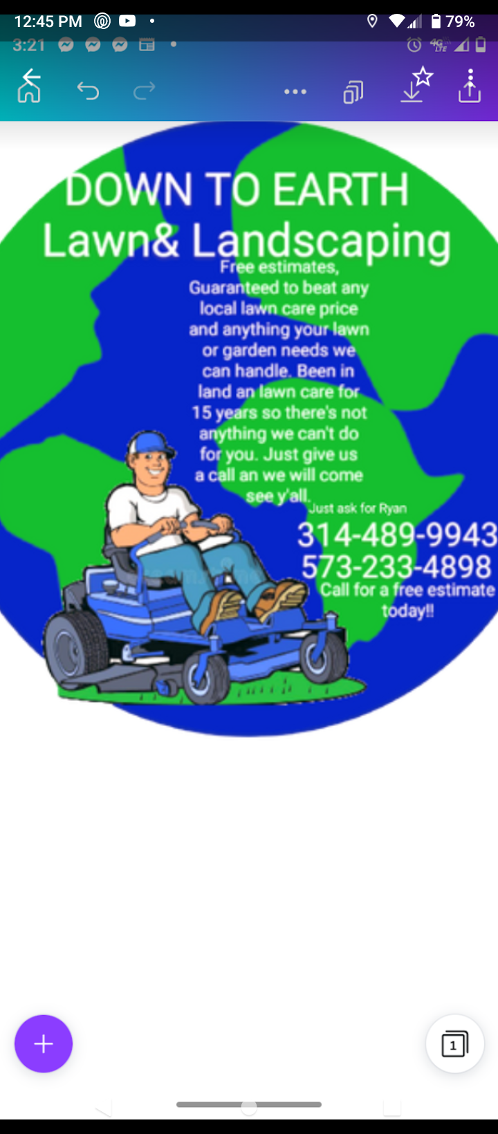Avatar for Down2Earth  lawn& landscaping 
