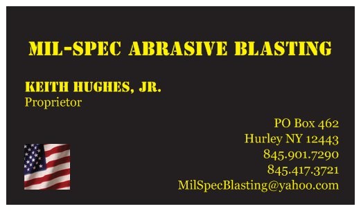 Mil-Spec Abrasive Sandblasting logo