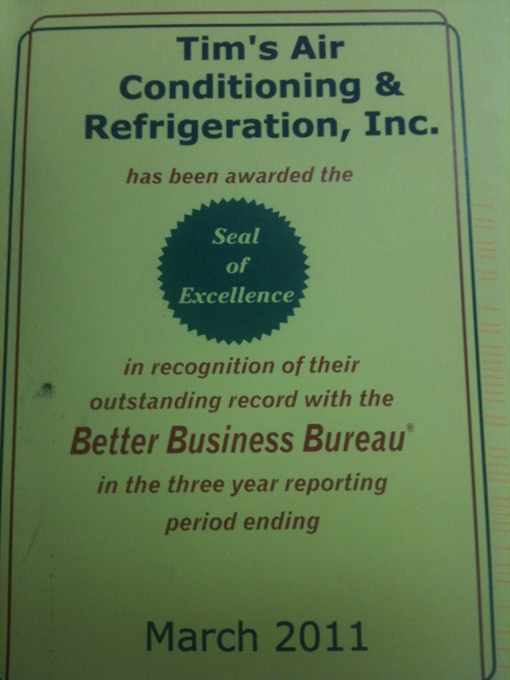 Tim's Air Conditioning & Refrigeration Inc Reviews Broussard, LA Angi