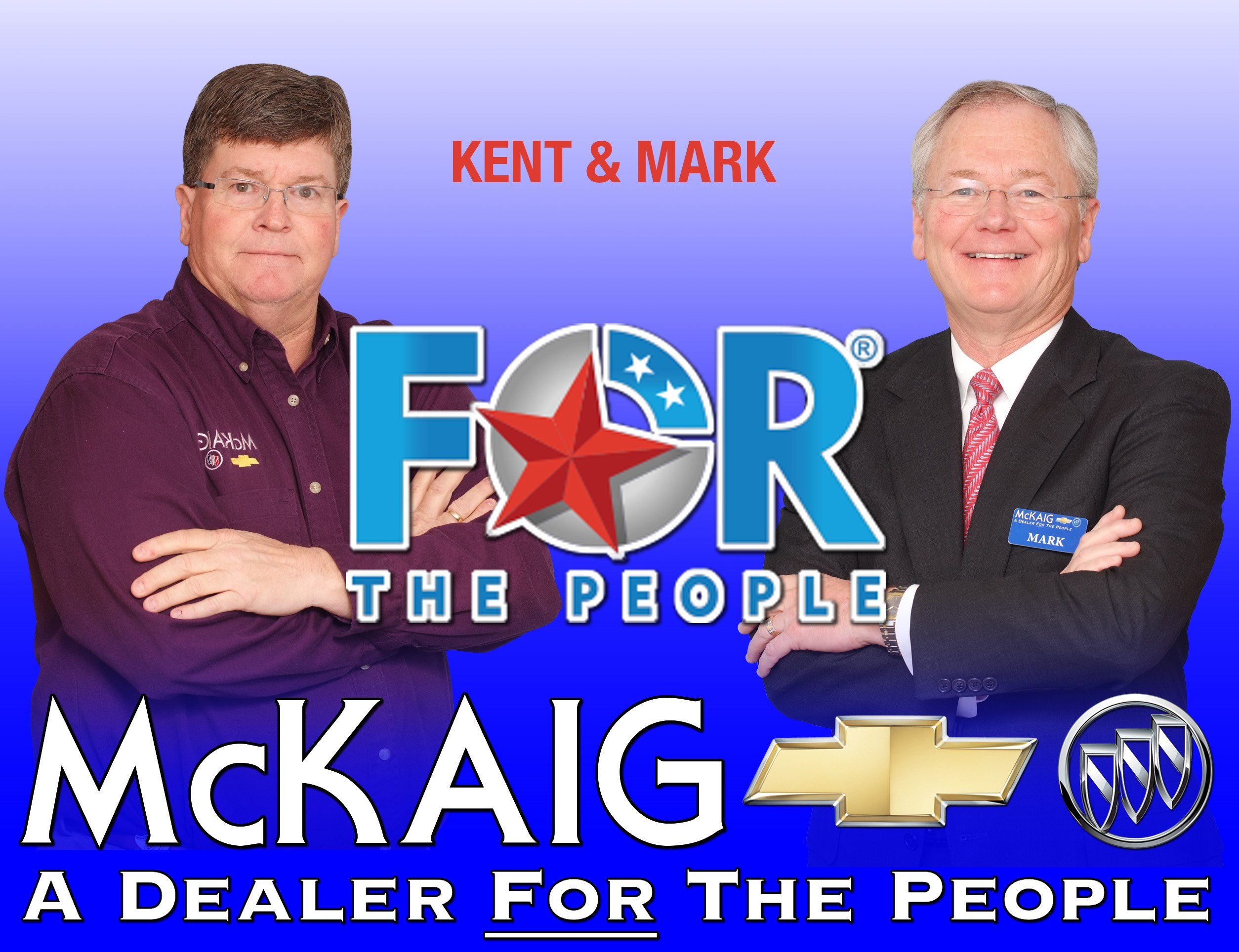 Logo for McKAIG CHEVROLET BUICK - A Dealer FOR The People