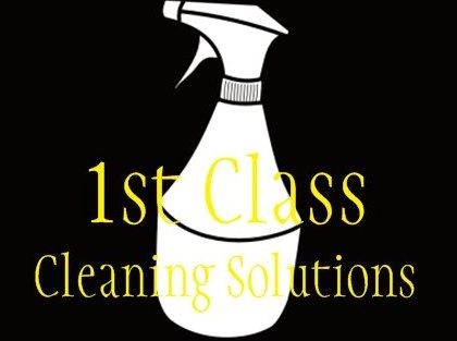 1st Class Cleaning Solutions logo