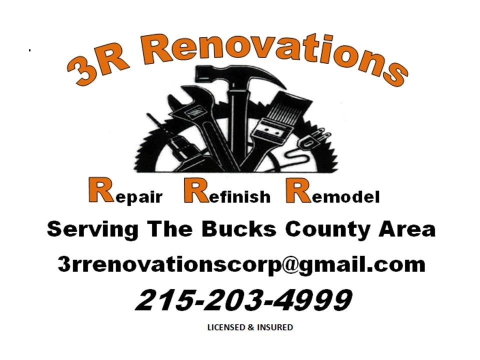 3R Renovations logo