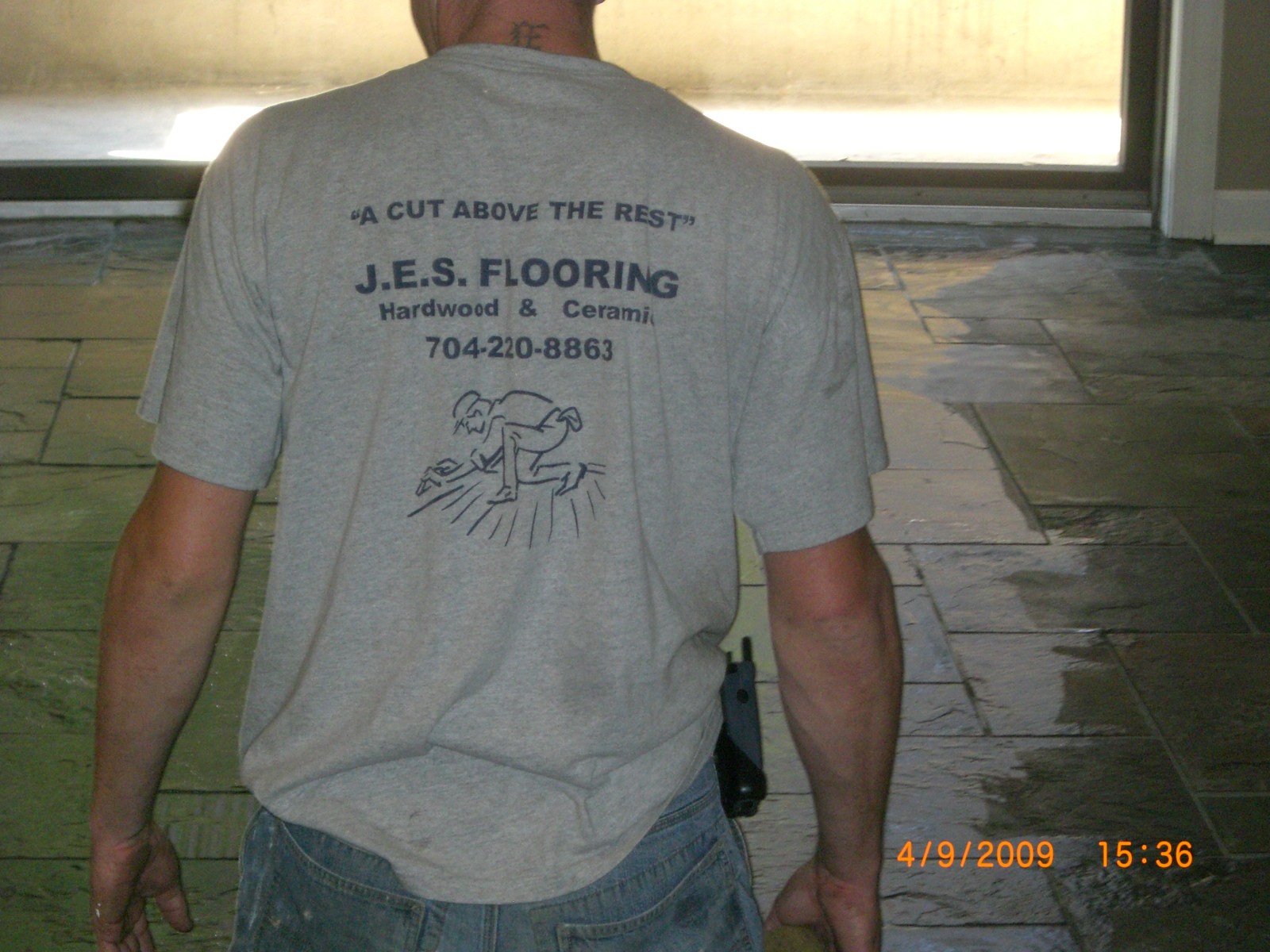 JES Flooring logo