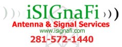 Logo for iSIGnaFi  Antenna & Signal Services