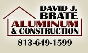 Logo for David J. Brate Aluminum & Construction