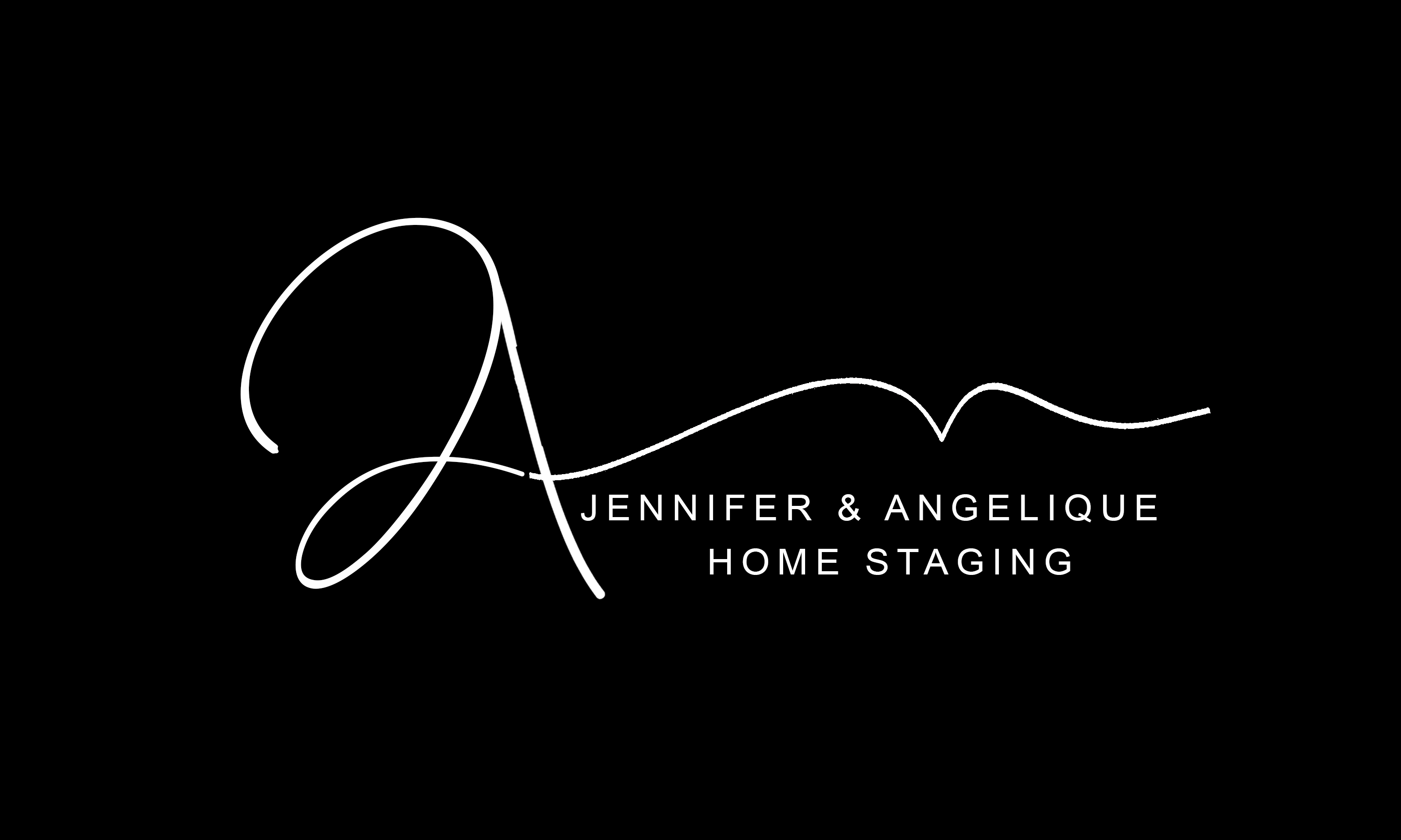 J & A Home Staging logo