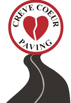 Logo for CREVE COEUR PAVING
