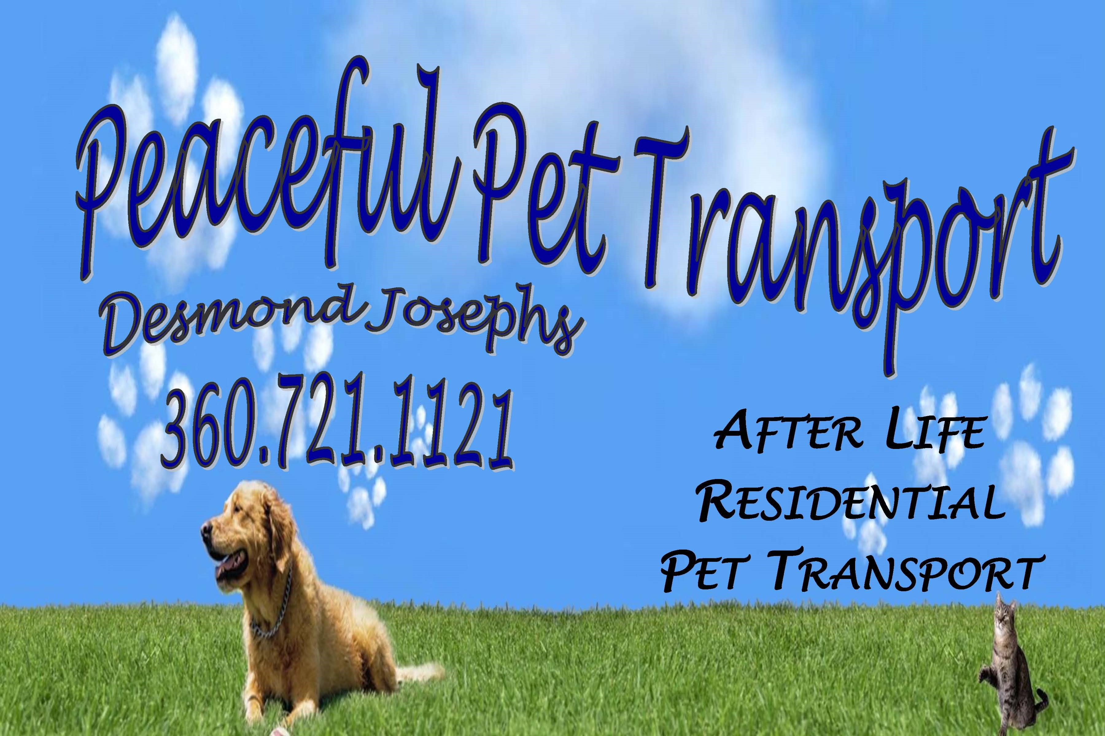 Peaceful Pet Transport logo