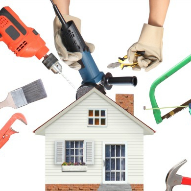 Flores Home Services. logo