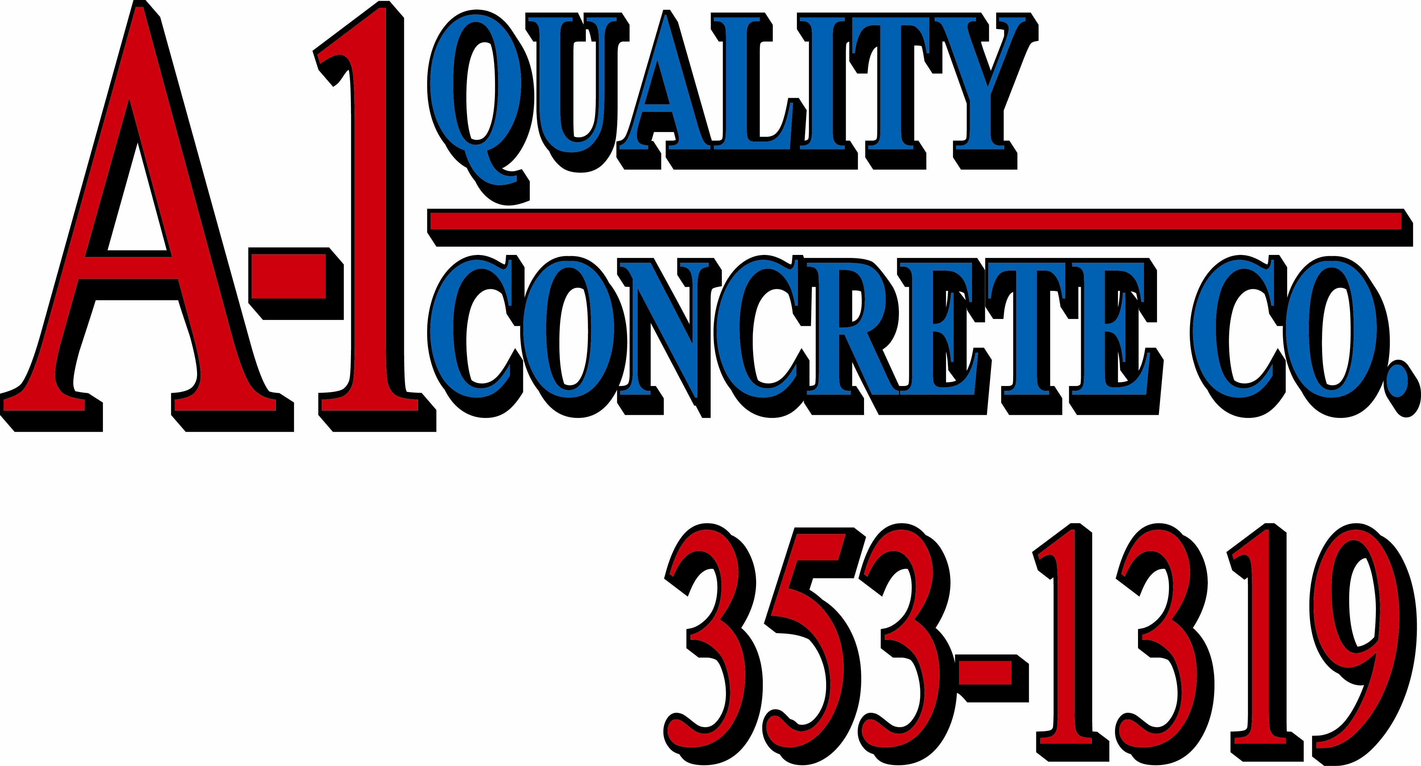 Logo for A-1 Quality Concrete Co