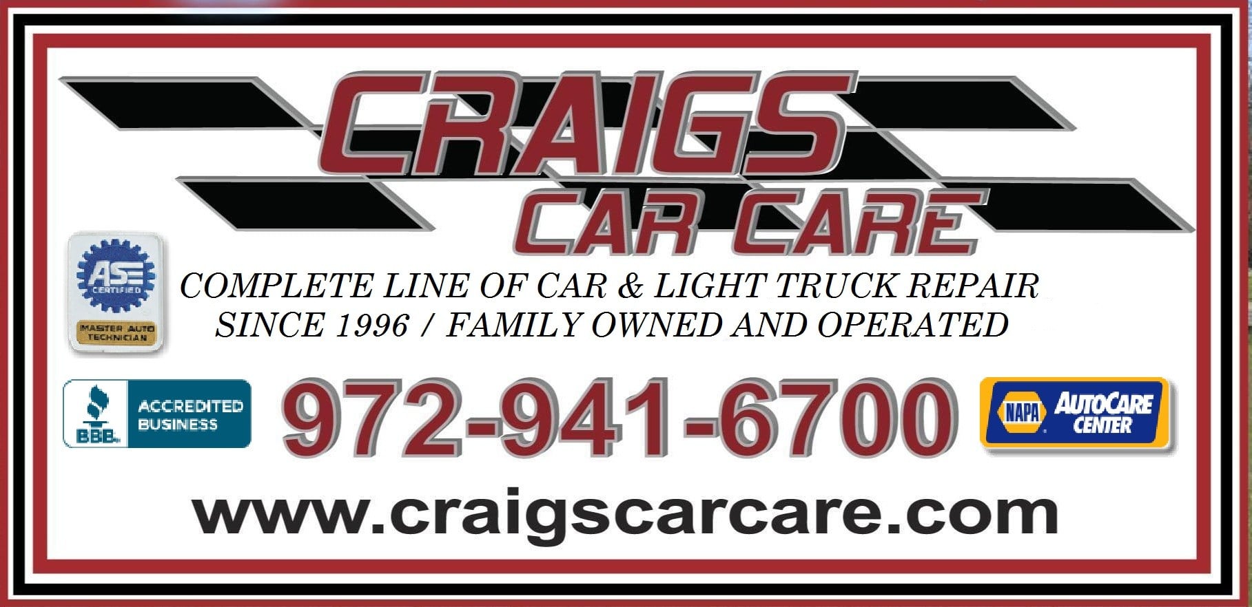 Avatar for Craig's Car Care Inc