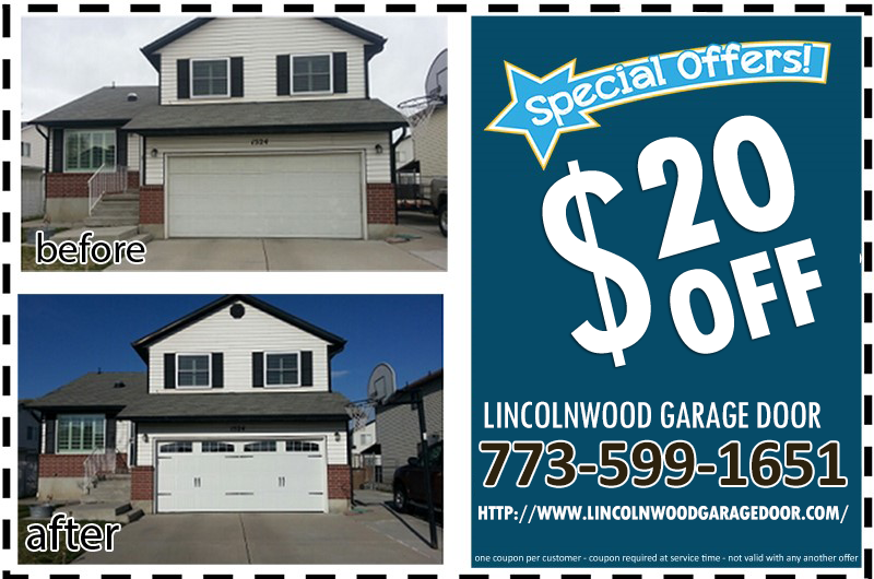 Logo for Lincolnwood il garage door