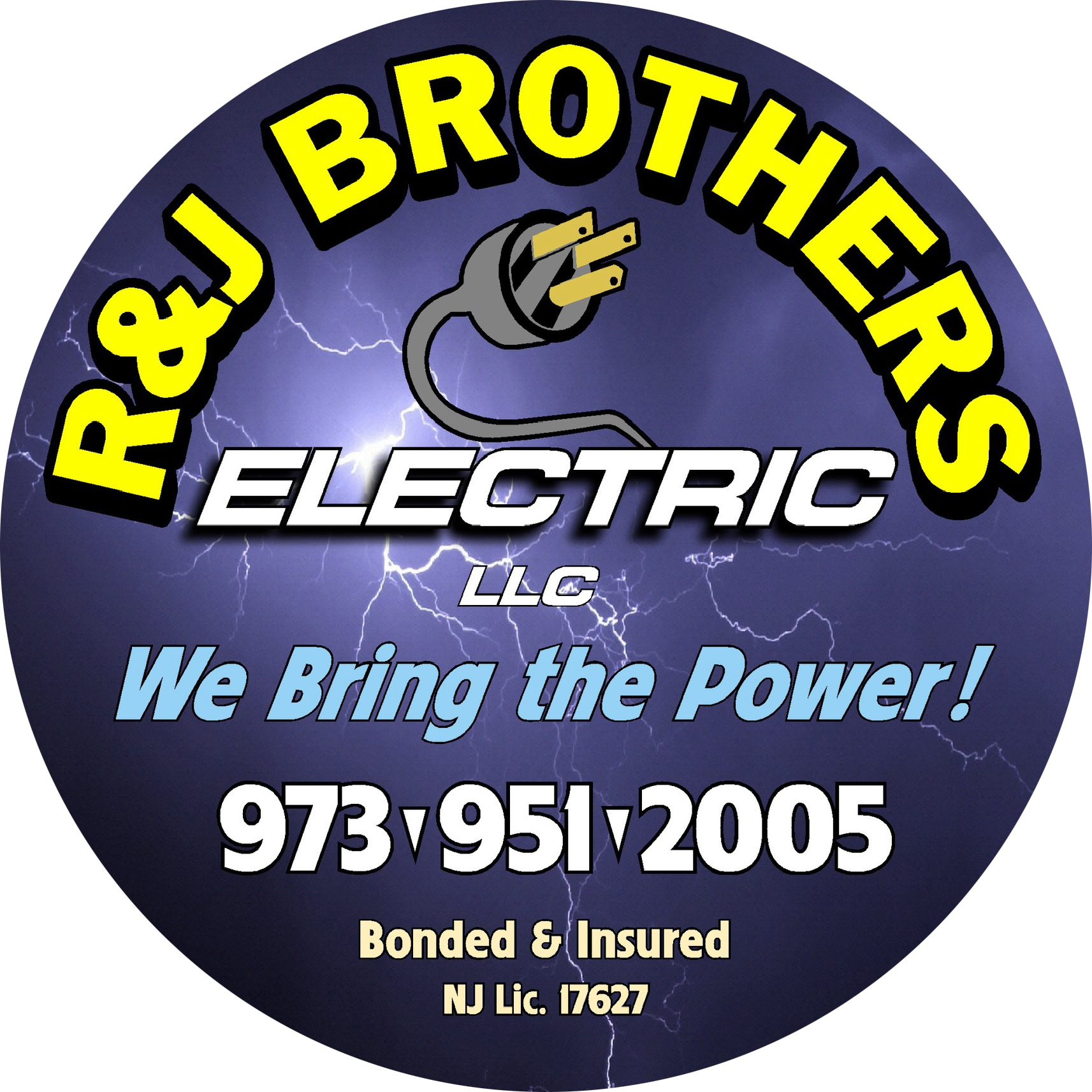 Logo for R&J Brothers Electric, LLC