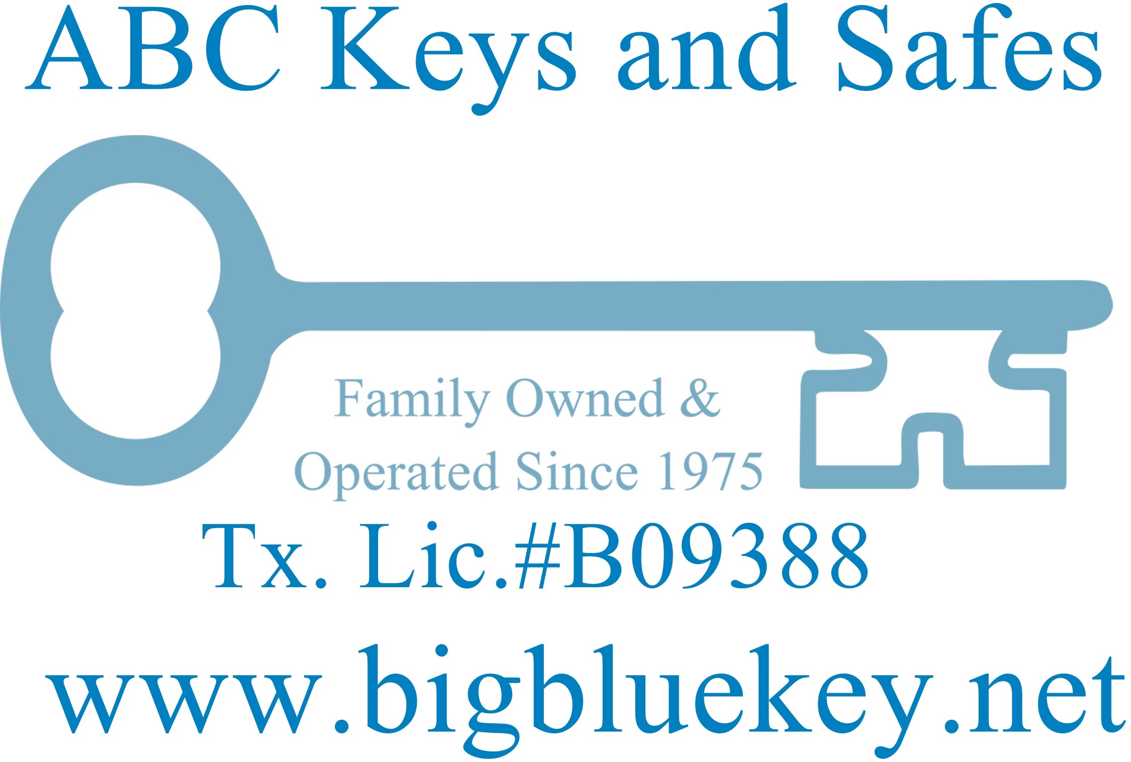 ABC KEYS & SAFES logo