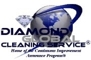 Logo for Diamond Global cleaning service