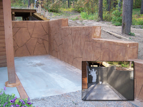 Carport Before and After