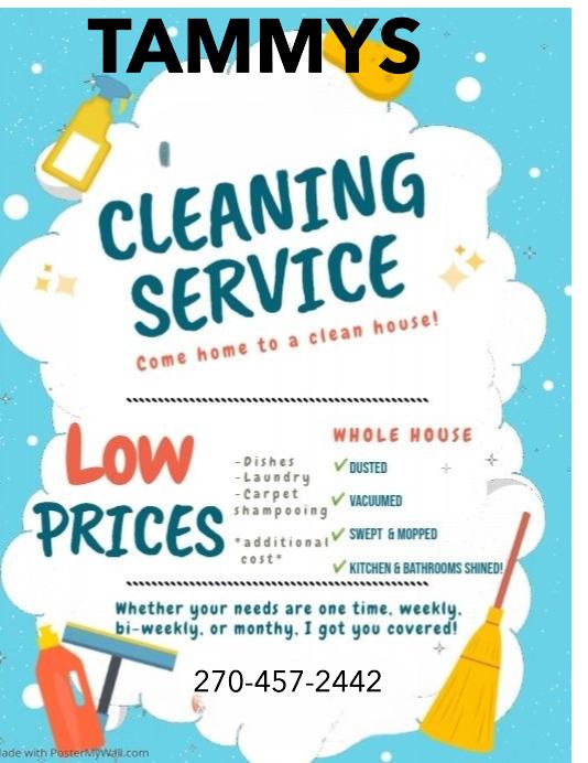 Avatar for home cleaning by tammy