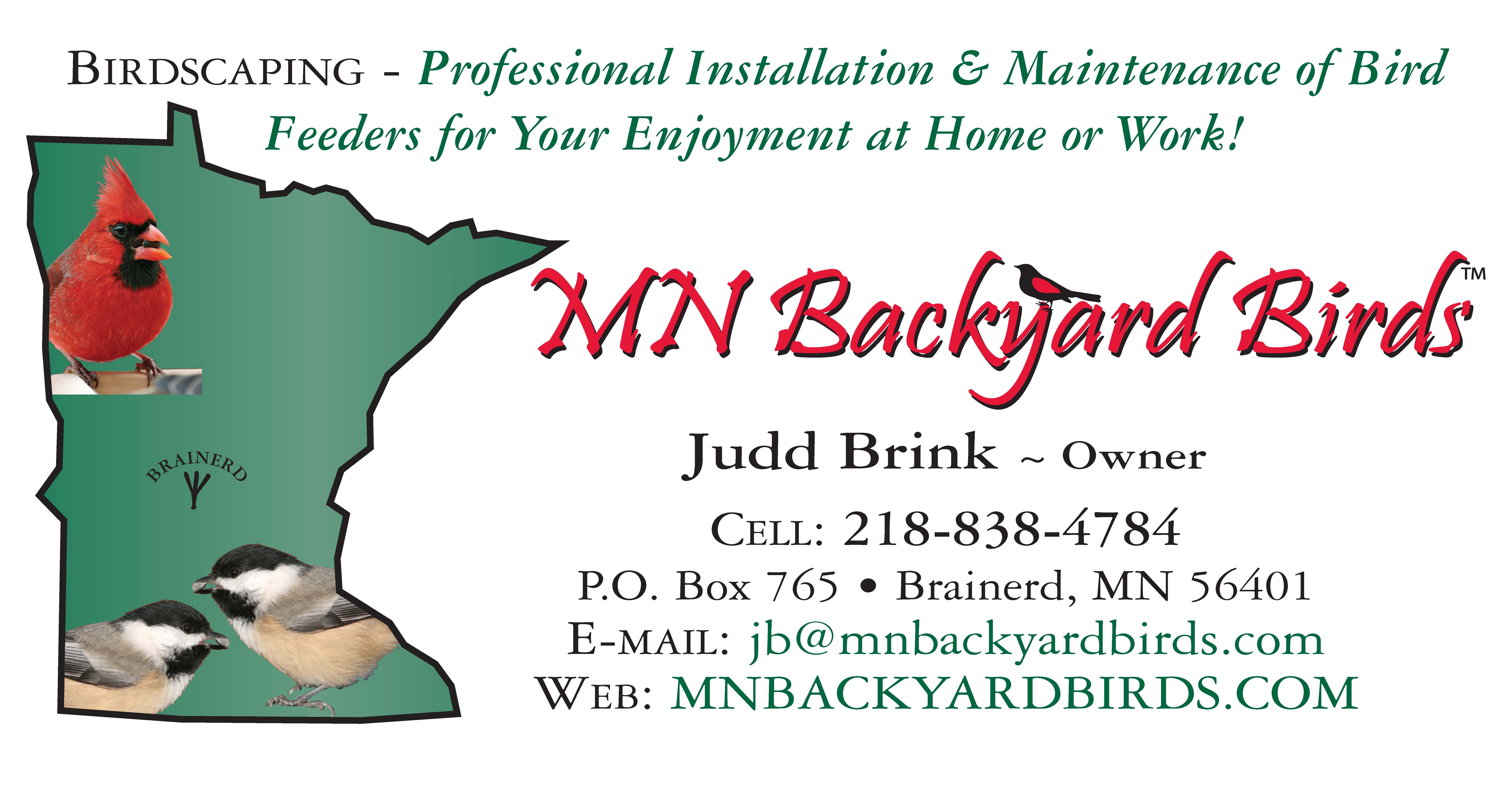 MINNESOTA BACKYARD BIRDS logo
