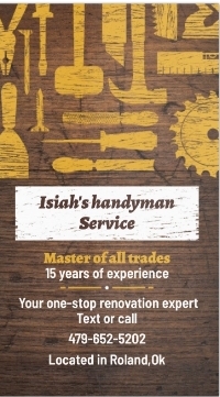 Avatar for Isiah's handyman service