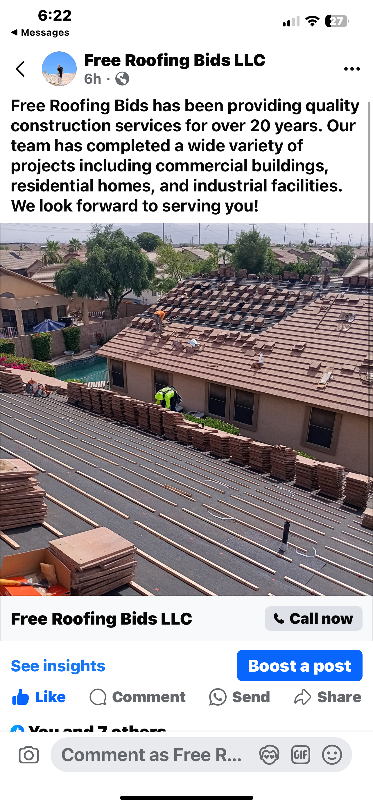 Avatar for Free Roofing Bids LLC 