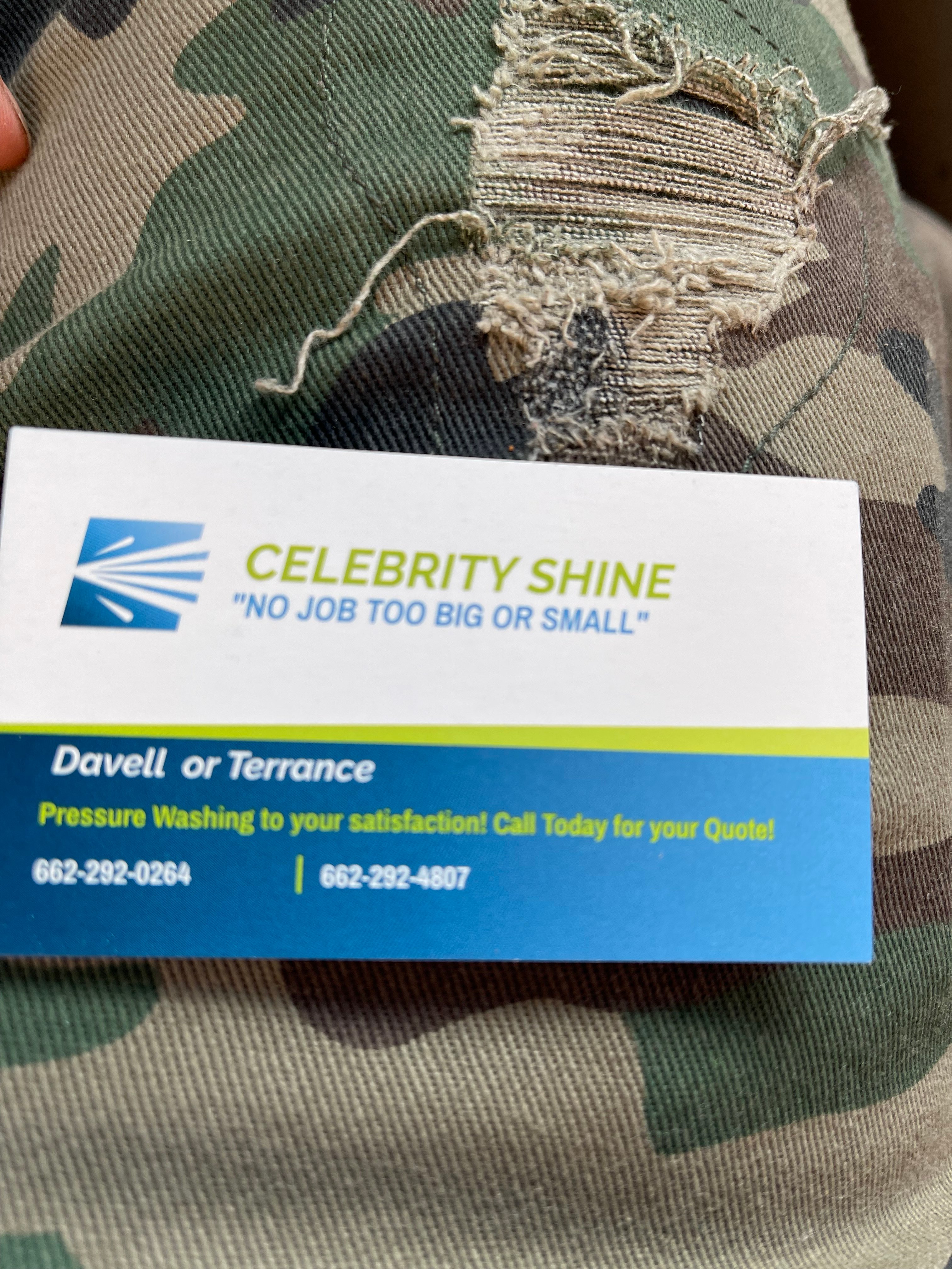 Avatar for Celebrity Shine Mobile Pressure Washing Service