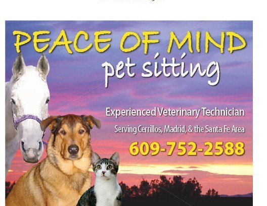 Logo for Peace Of Mind Pet Sitting