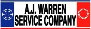 Logo for A J Warren Service Co