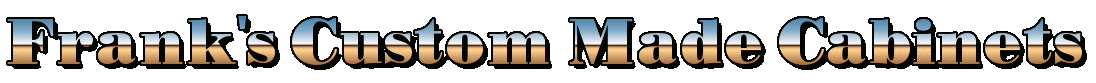Frank's Custom Cabinets logo
