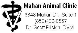 Logo for Mahan Animal Clinic