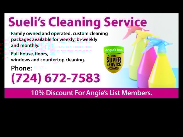 Logo for Sueli's Cleaning Services
