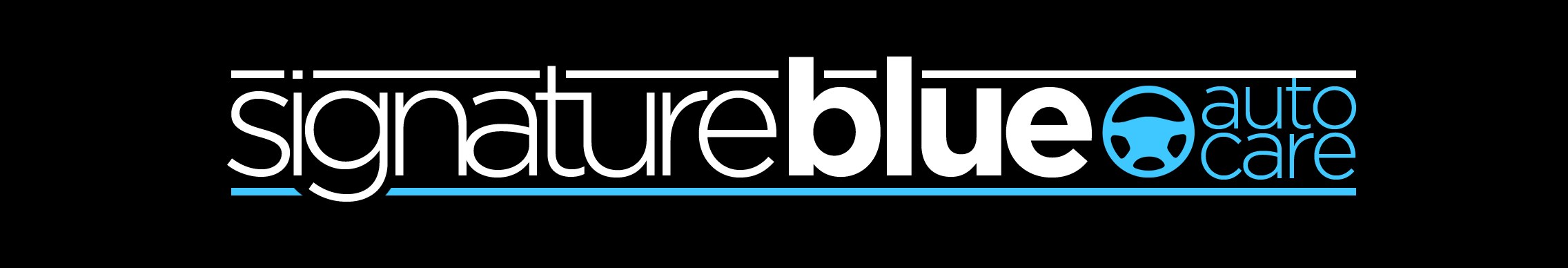 Signature Blue Auto Care logo