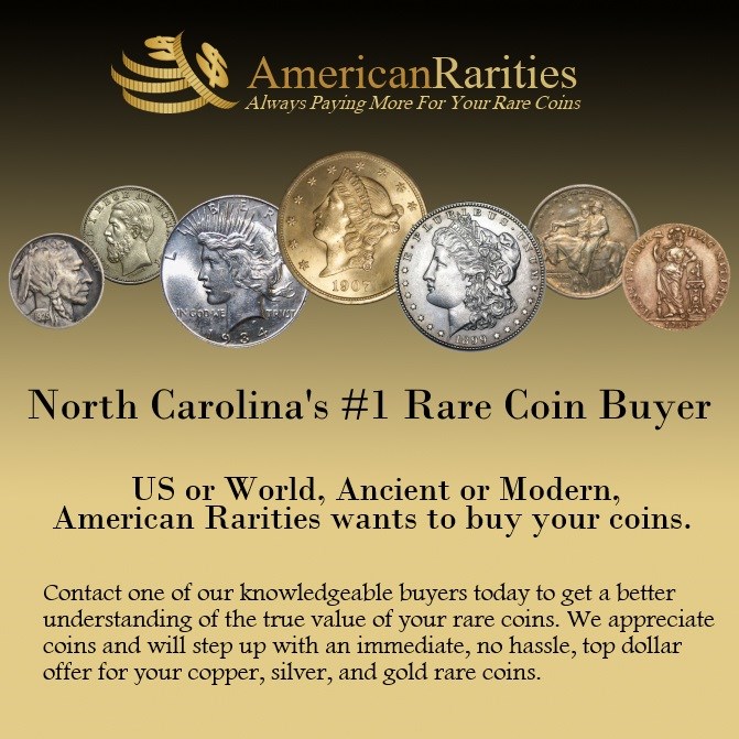 American Rarities Rare Coin Company - NC logo