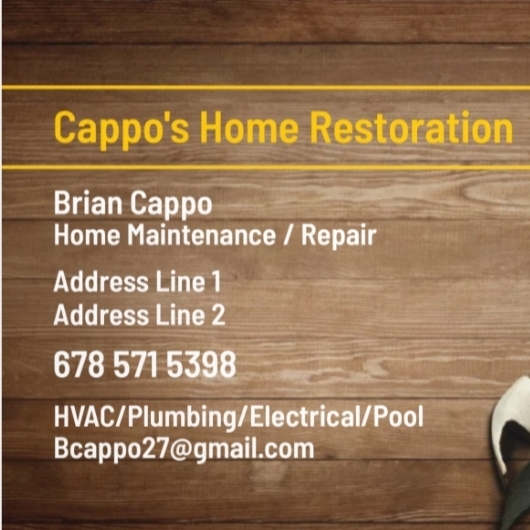 Avatar for Cappo's Home Restoration