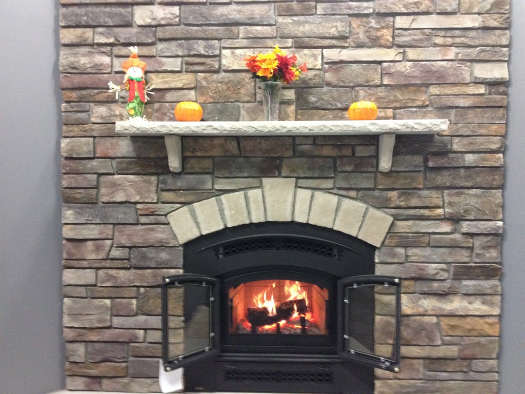 Wood Burning Fireplace