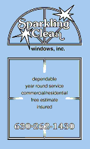 Logo for Sparkling Clean Windows Inc