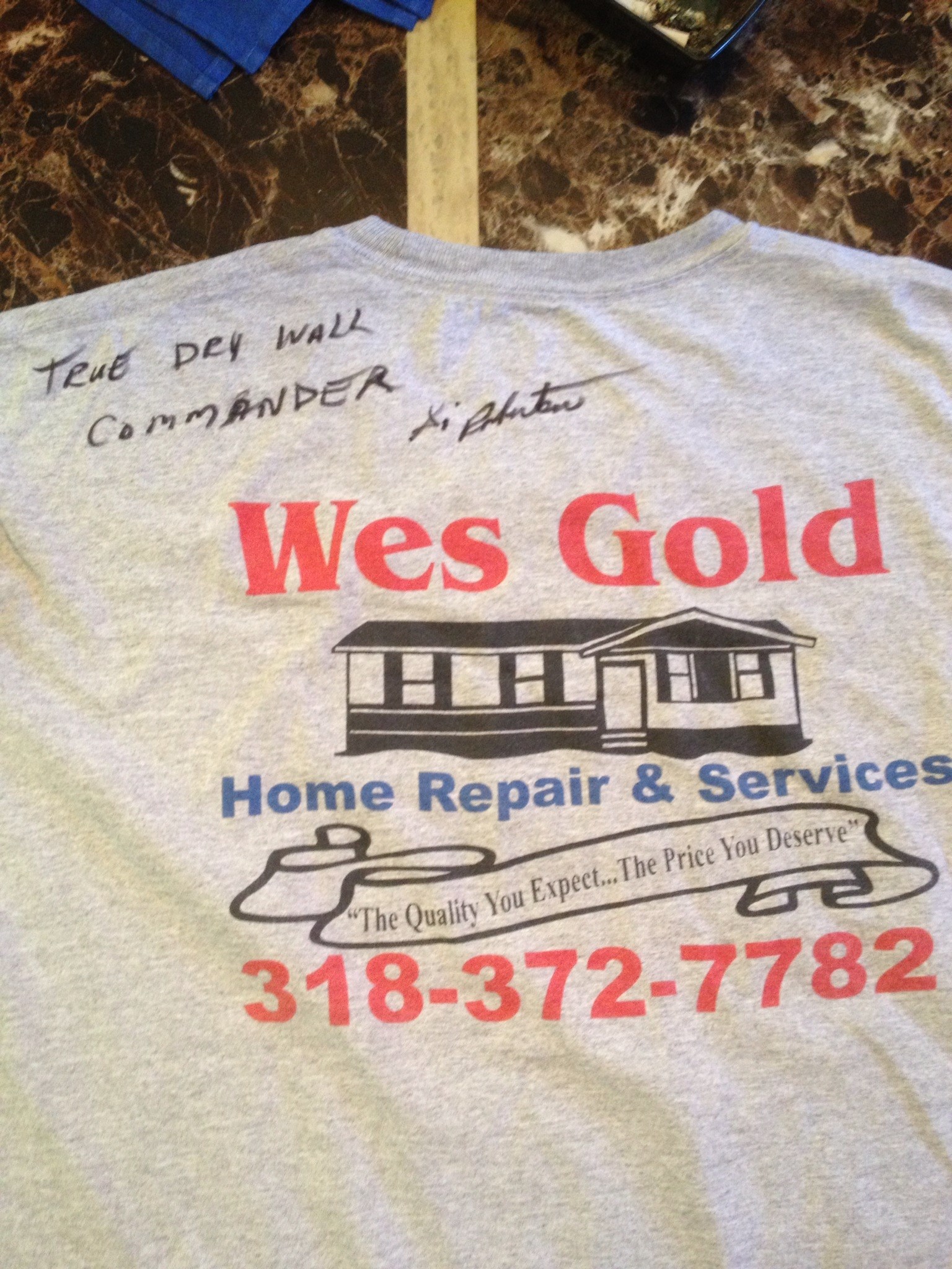 Wes Gold Home Repair & Services logo