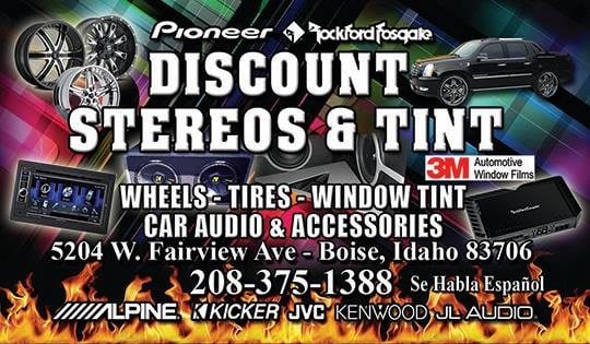 Avatar for Discount stereo's and tint