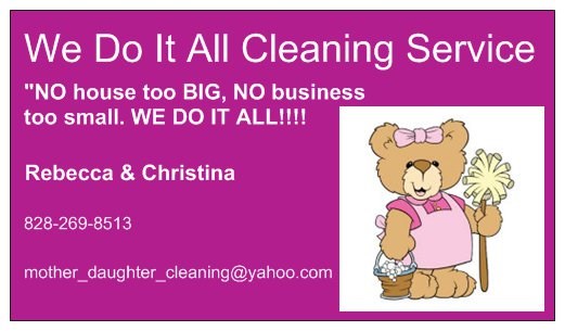 Avatar for We Do It All Cleaning Service