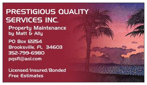 PRESTIGIOUS QUALITY SERVICES, INC. logo