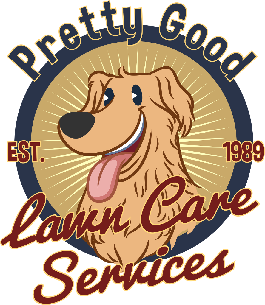 Pretty Good Lawn Care logo