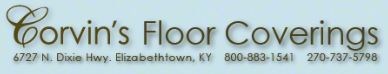 Logo for Corvin's Floor Coverings