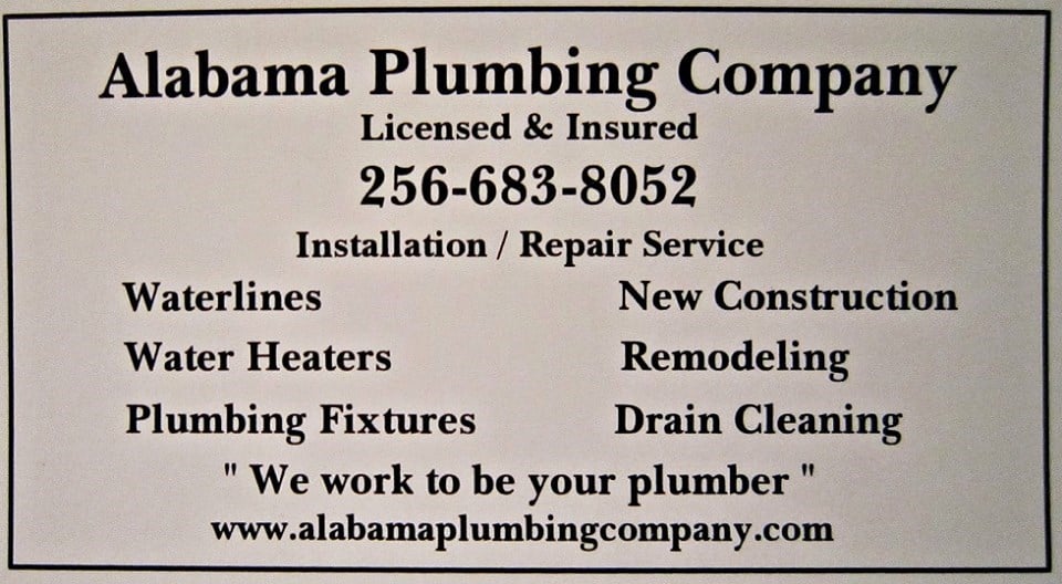 Avatar for Alabama Plumbing Company