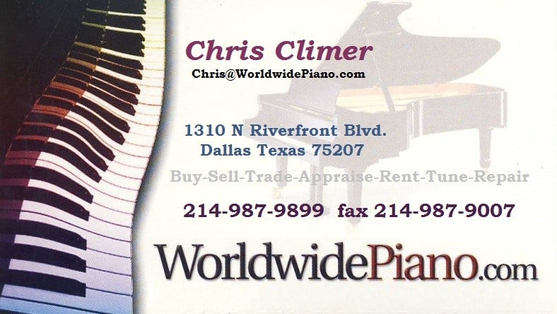 Logo for Worldwide Piano