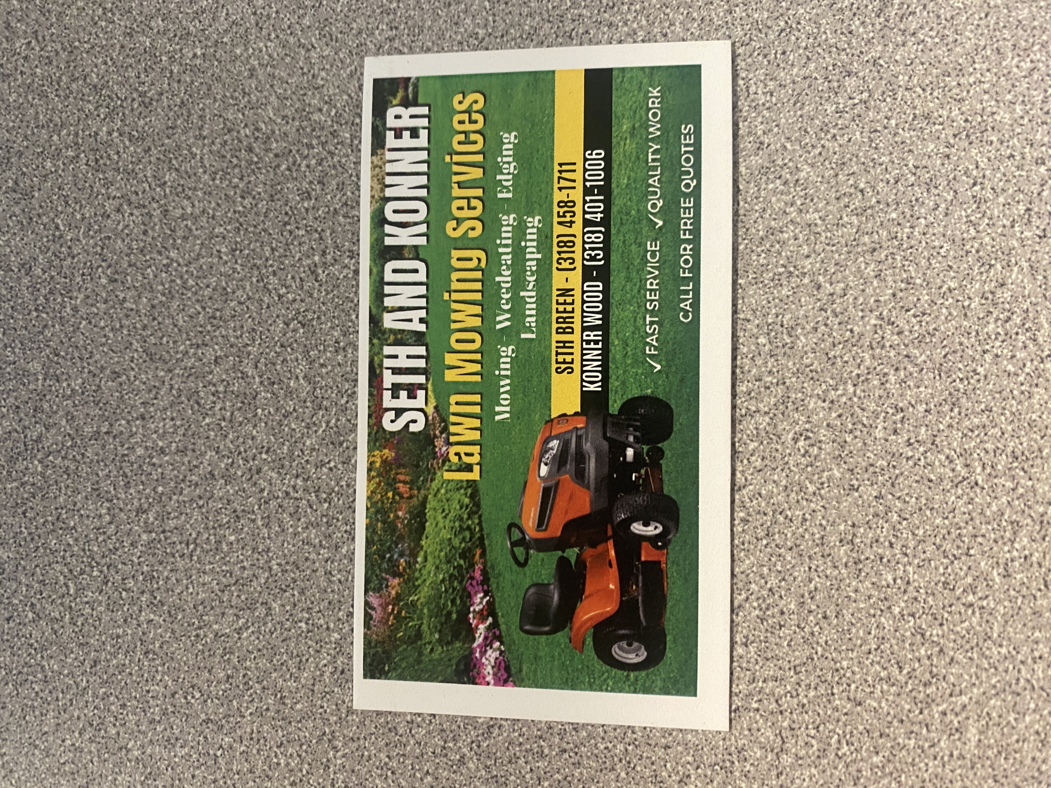 Avatar for Seth and Konners Lawn Care 