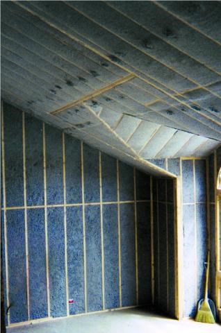 Cellulose Insulated Home