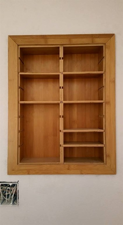 Bamboo Medicine Cabinet