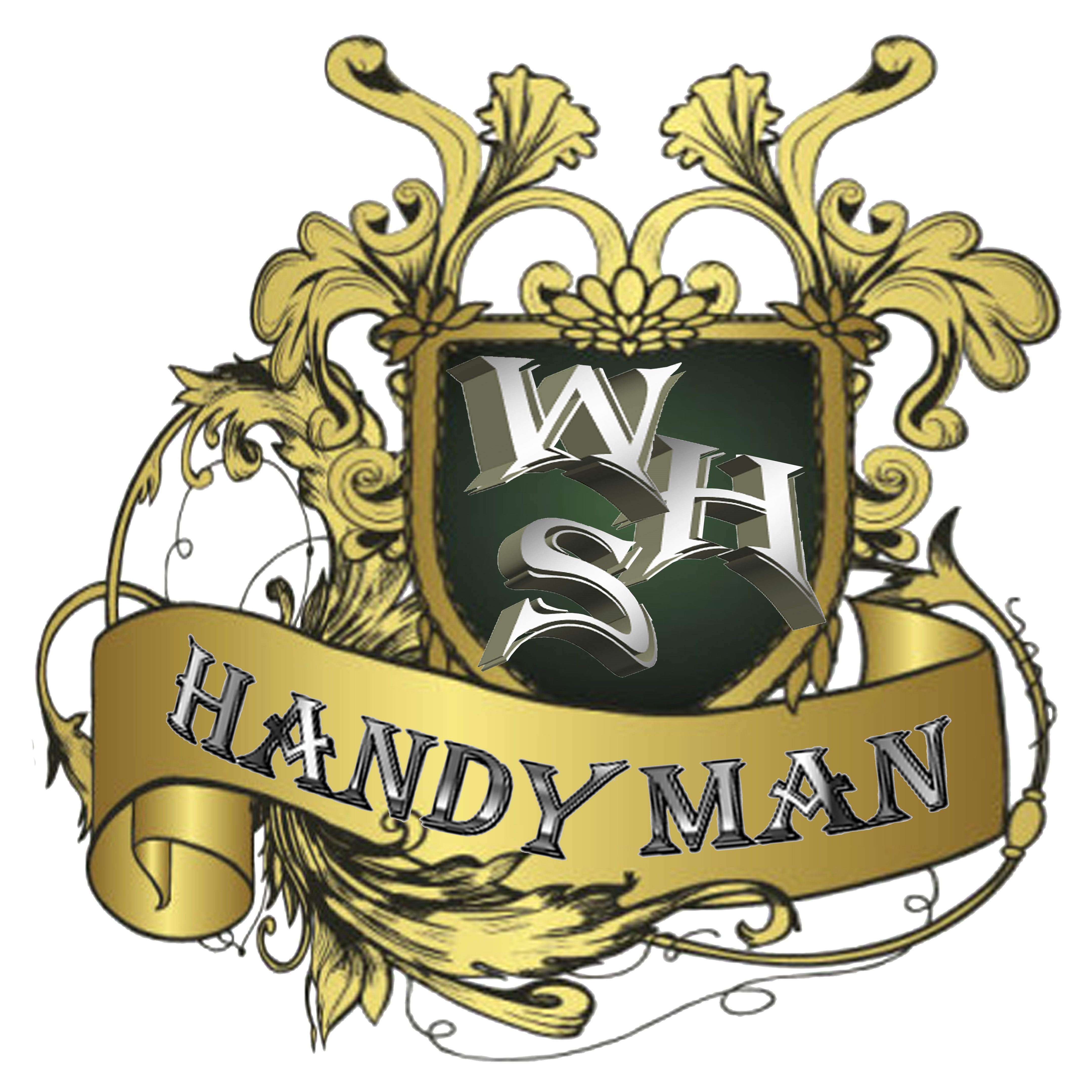 Wholesome Handyman (WHS) logo
